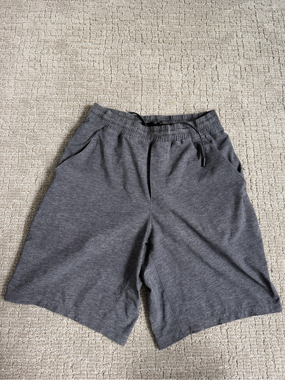 lululemon athletica Men's Heather Charcoal Athletic Shorts